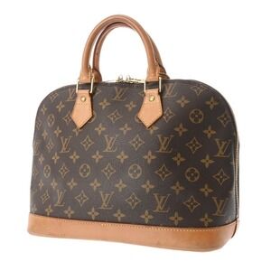 Louis Vuitton Handbag Brown Alma Monogram Canvas